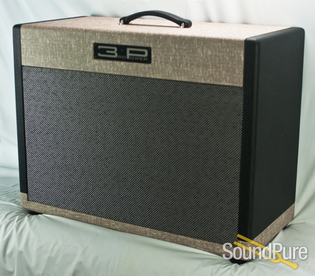 3rd Power Amps Dream Series 2x12 Cab Black/Fawn w V30/Gold — image 6