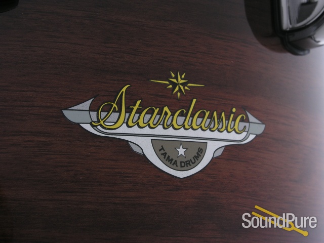Tama 8x14 Starclassic Bubinga Snare Drum-Natural Burst — image 2