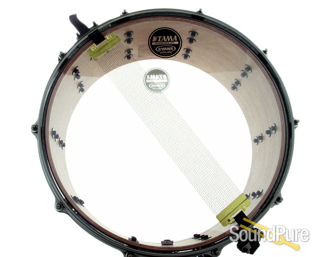 Tama 6.5x14 Starclassic Bubinga Snare Drum-Natural Burst — image 4