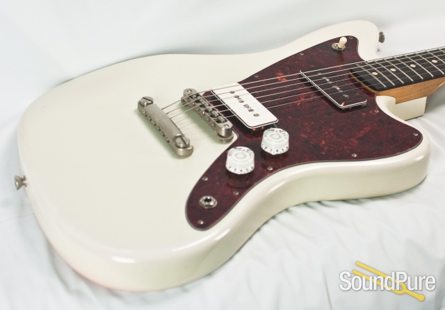 K-Line San Bernardino Olympic White Electric Guitar- Used — image 2