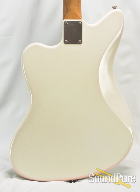 K-Line San Bernardino Olympic White Electric Guitar- Used — image 4