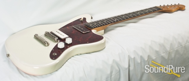 K-Line San Bernardino Olympic White Electric Guitar- Used — image 5