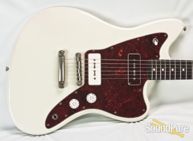 K-Line San Bernardino Olympic White Electric Guitar- Used — image 6