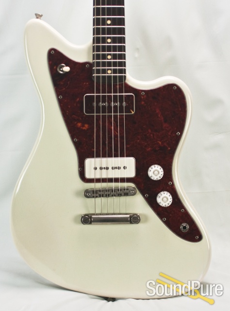 K-Line San Bernardino Olympic White Electric Guitar- Used — image 1