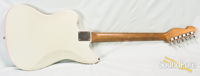 K-Line San Bernardino Olympic White Electric Guitar- Used — image 17
