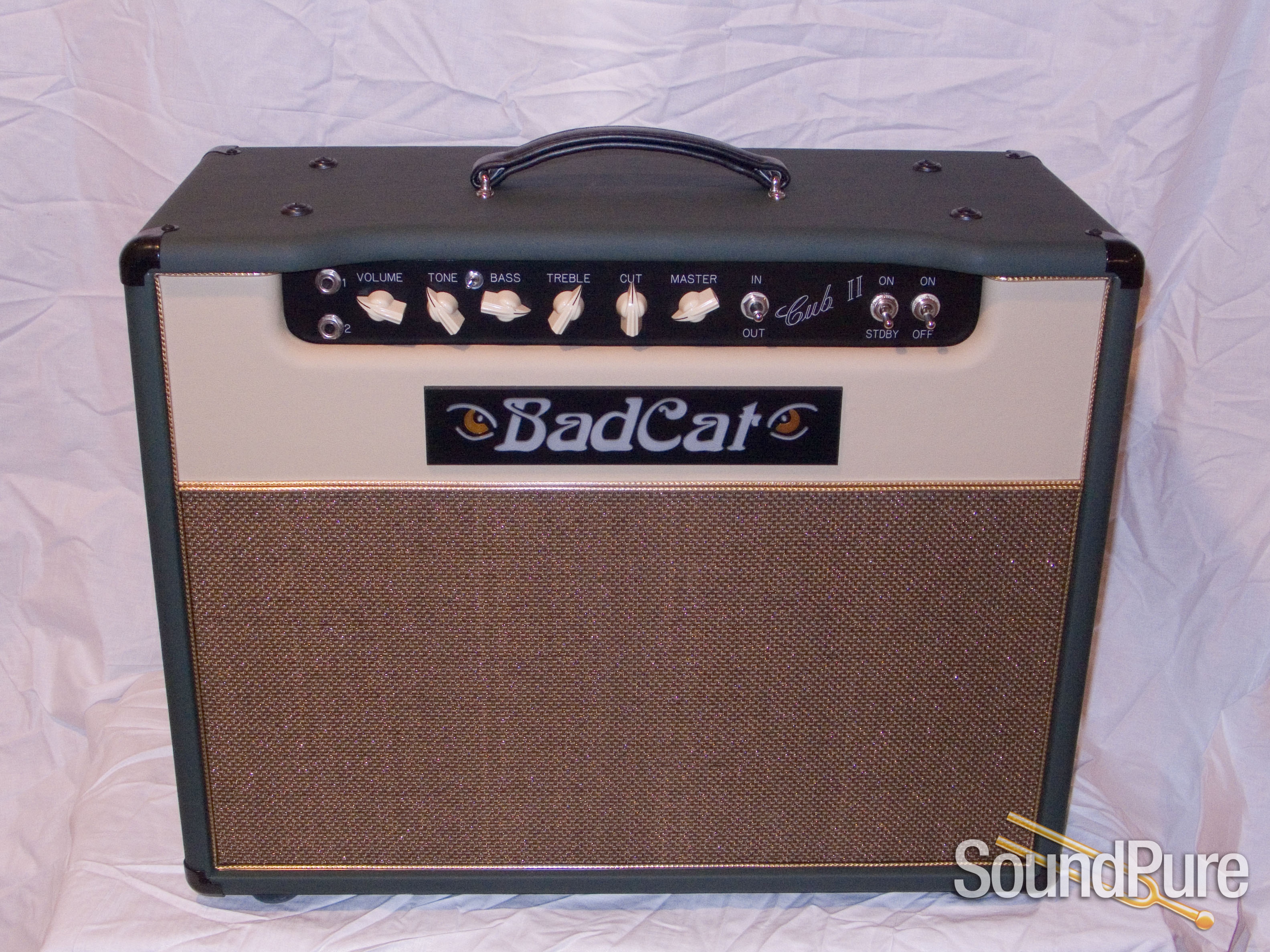 Bad Cat Cub II 2x10 Grn/Crm Guitar Amplifier Combo
