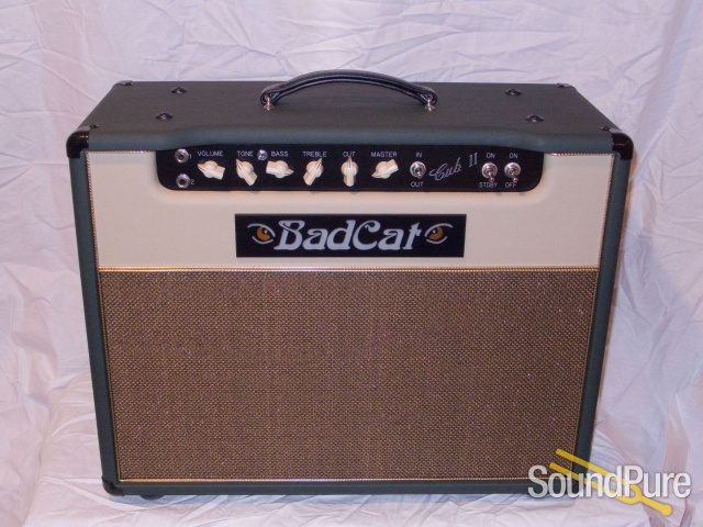 Bad Cat Cub II 2x10 Grn/Crm Guitar Amplifier Combo — image 3
