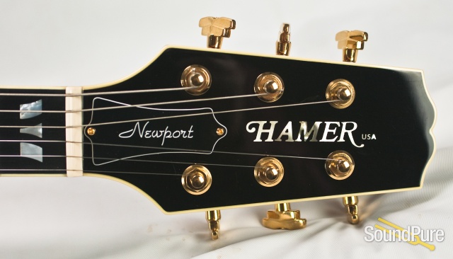 Hamer 2006 Newport Pro Custom Ruby Red #655124 - Used — image 15