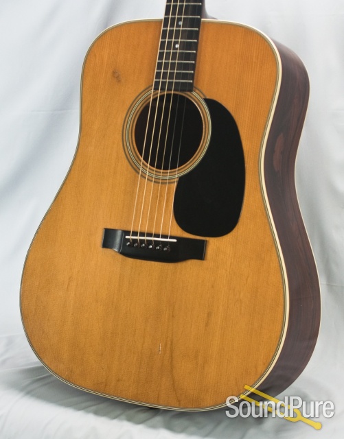 1969 Martin D-28 Acoustic Guitar Brazilian!!! #248554 — image 10