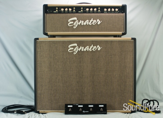Egnater Mod 50 (USA Made) w/ 2x12 Cabinet Amplifier - Used — image 4