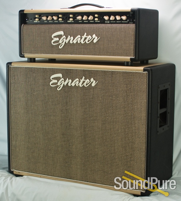 Egnater Mod 50 (USA Made) w/ 2x12 Cabinet Amplifier - Used — image 6