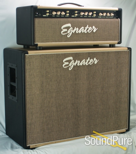 Egnater Mod 50 (USA Made) w/ 2x12 Cabinet Amplifier - Used — image 7