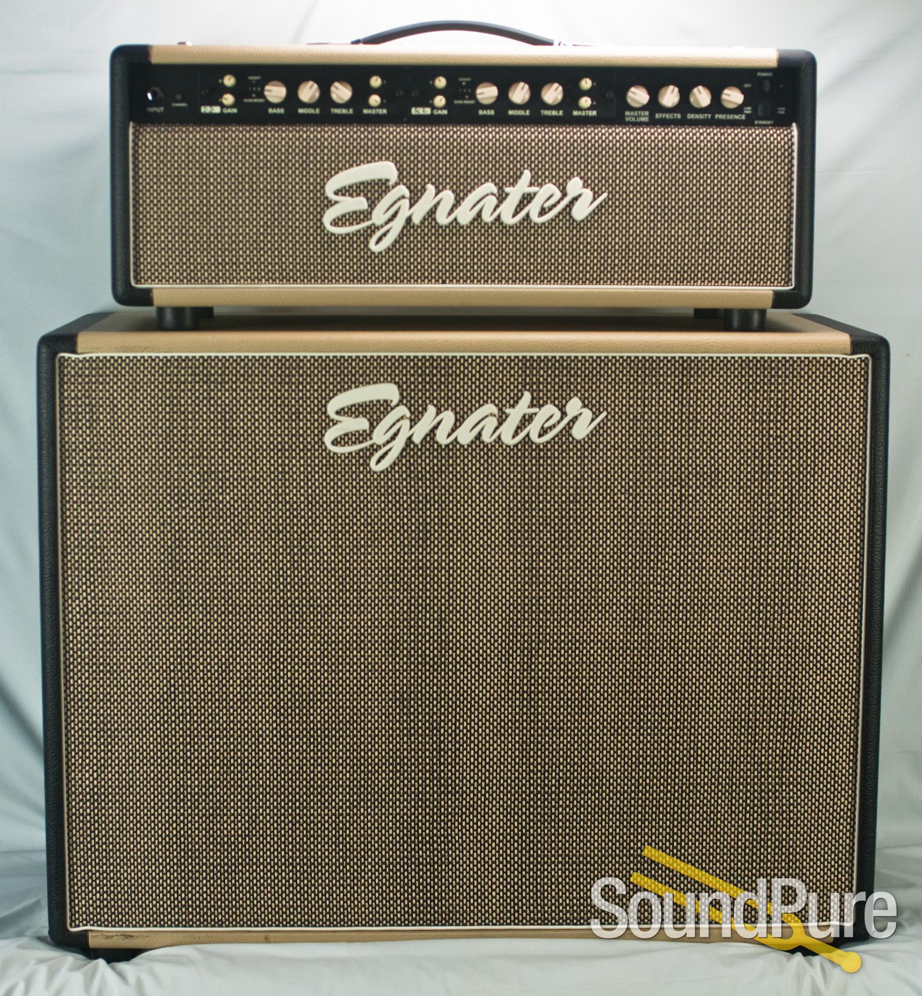 Egnater Mod 50 Usa Made W 2x12 Cabinet Amplifier Used