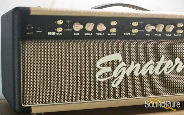 Egnater Mod 50 (USA Made) w/ 2x12 Cabinet Amplifier - Used — image 11