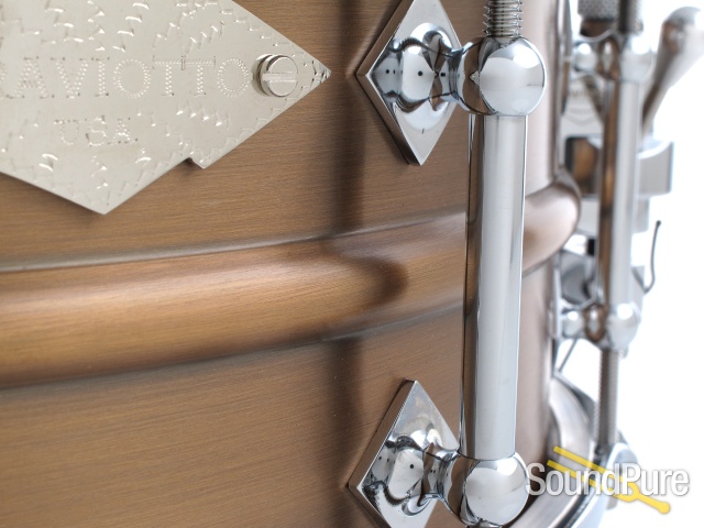 Craviotto 5.25x14 AK Masters Bronze Snare Drum Limited — image 7