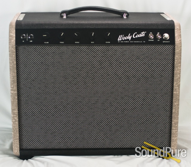 3rd Power Wooly Coats Spanky Combo w/ Reverb - Black w/Fawn — image 1