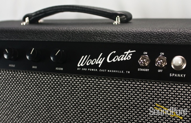 3rd Power Wooly Coats Spanky Combo w/ Reverb - Black w/Fawn — image 3