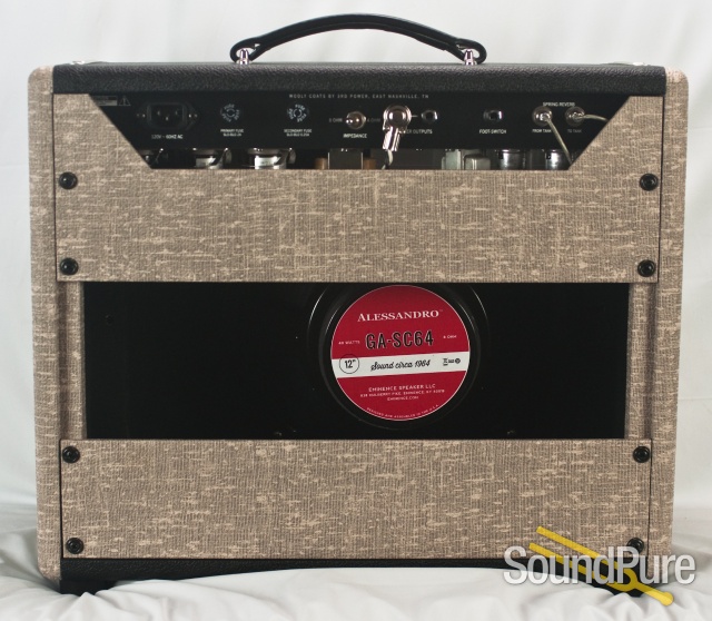 3rd Power Wooly Coats Spanky Combo w/ Reverb - Black w/Fawn — image 4