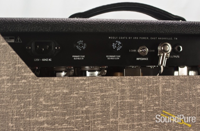 3rd Power Wooly Coats Spanky Combo w/ Reverb - Black w/Fawn — image 8
