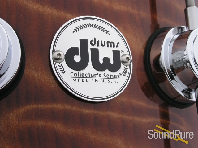 DW 6.5x14 Collectors Exotic Maple Snare Drum-Redwood Stump — image 2