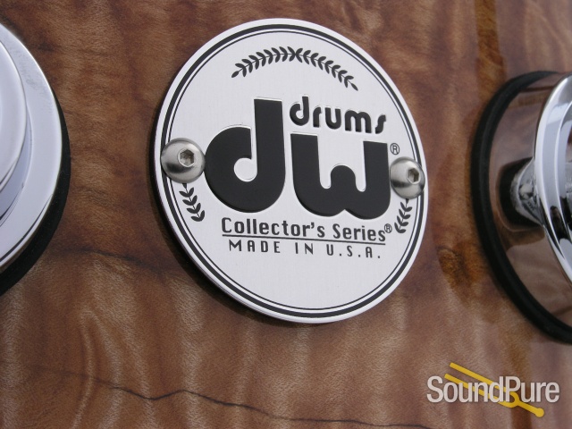DW 6x14 Collectors Exotic Maple Snare Drum-Spalted Maple — image 2