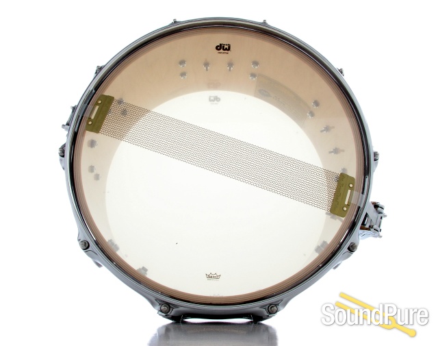 DW 6.5x14 Collectors Exotic Maple Snare Drum-Mapa Burl — image 7