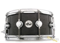 DW 6.5x14 Collectors Exotic Maple Snare Drum-Grey Birdseye DW 6.5x14 Collectors Exotic Maple Snare Drum-Grey Birdseye