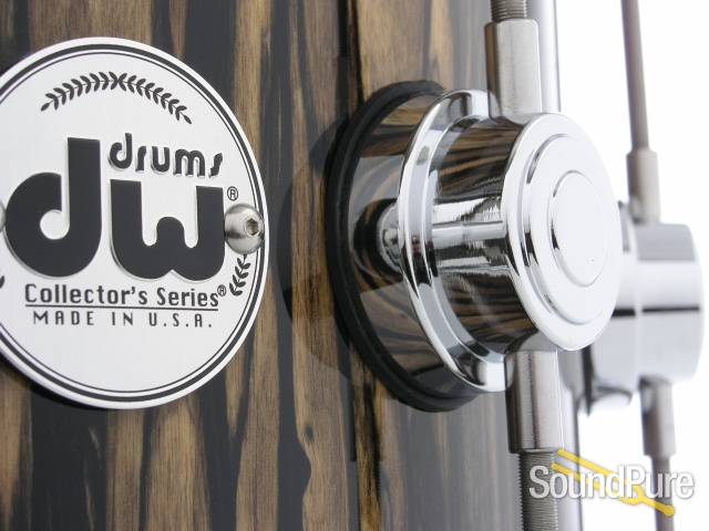 DW 6.5x14 Collectors Exotic Cherry Snare Drum-Royal Ebony — image 5