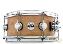 DW 5.5x13 Collectors Exotic Cherry Snare Drum-Birdseye DW 5.5x13 Collectors Exotic Cherry Snare Drum-Birdseye