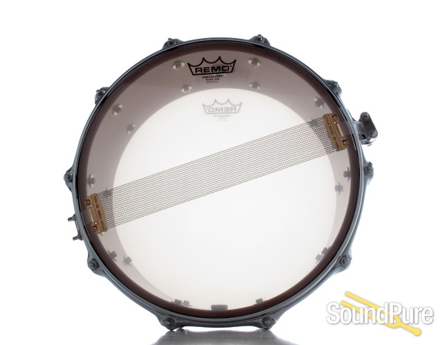 Metro Drums 6x14 Ironbark 16 Ply Snare Drum-Tamo Ash — image 3