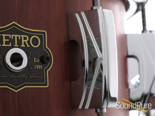 Metro Drums 6x14 Jarrah Block Snare Drum-Satin — image 6