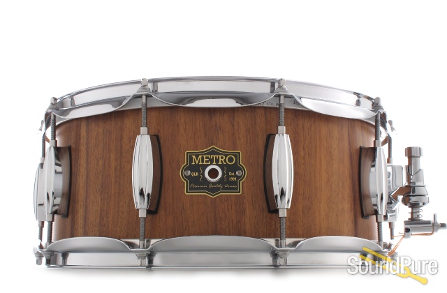 Metro 6x14 Tasmanian Blackwood Block Snare Drum-Satin — image 1