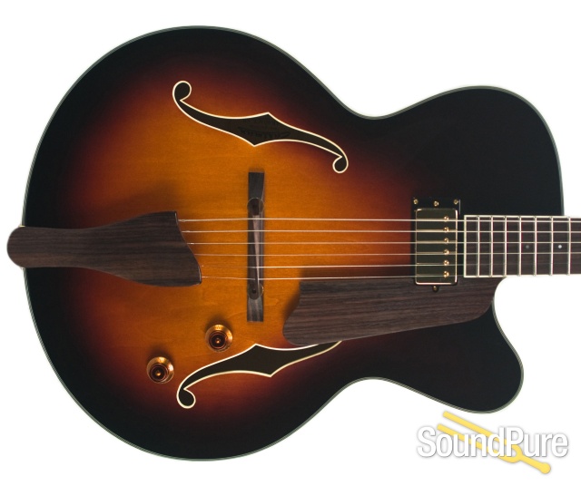 Eastman AR403CE-SB Sunburst Archtop Guitar #10455197 — image 9
