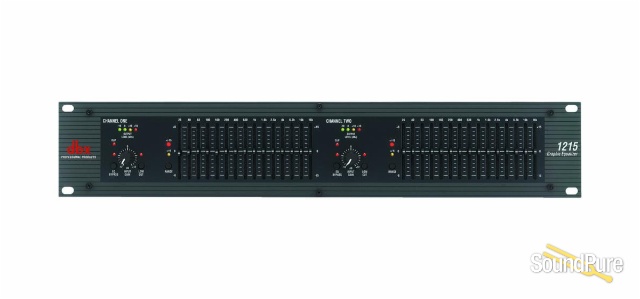 dbx 1215 12 Series Dual Channel 15-Band Equalizer — image 1