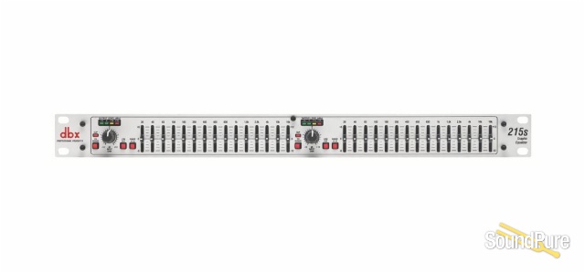 dbx 215s 2-Series Dual 15 Band Graphic Equalizer — image 1