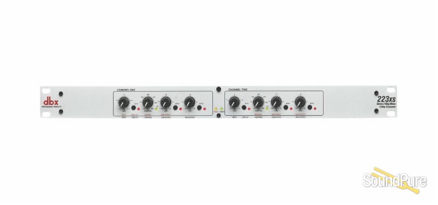 dbx 223xs Stereo 2-Way / Mono 3-Way Crossover (XLR) — image 1