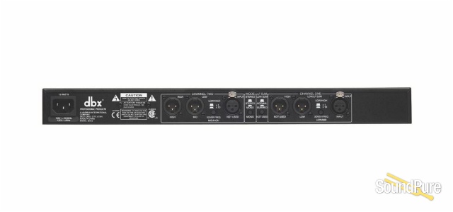 dbx 223xs Stereo 2-Way / Mono 3-Way Crossover (XLR) — image 2