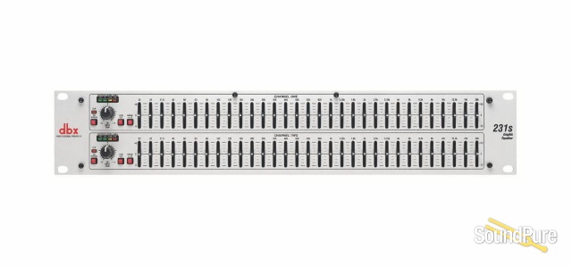 dbx 231s 2-Series Dual 31 Band Graphic Equalizer