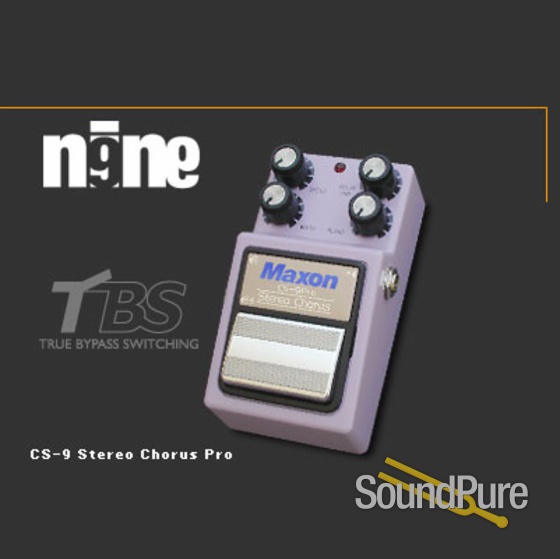 Maxon CS-9 Pro Stereo Analog Chorus Pedal — image 2