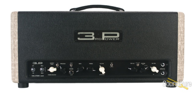 3rd Power Dual Citizen Head w/ Reverb Black w/ Fawn Caps — image 1