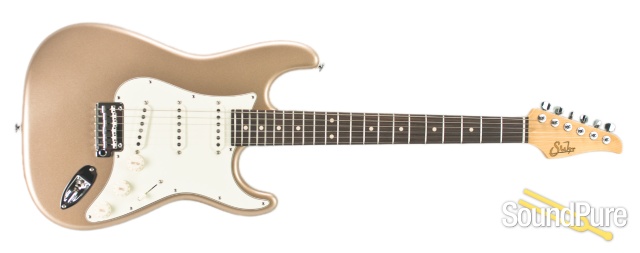 Suhr Classic Pro Shoreline Gold IRW SSS Electric Guitar — image 3