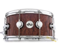 DW 6.5x14 Collectors Exotic Mahogany Snare Drum-Bubinga DW 6.5x14 Collectors Exotic Mahogany Snare Drum-Bubinga