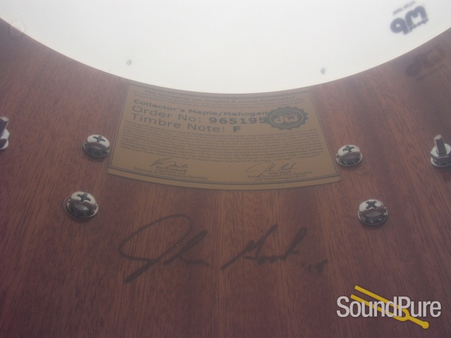 DW 6.5x14 Collectors Exotic Mahogany Snare Drum-Bubinga — image 7