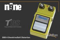 Maxon OSD-9 Overdrive / Soft Distortion Effect Pedal Maxon OSD-9 Overdrive / Soft Distortion Effect Pedal
