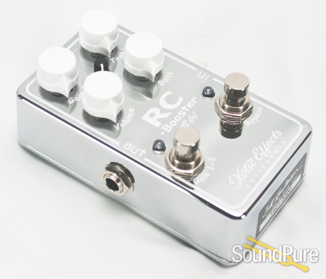 Xotic Effects RC Booster Scott Henderson Chrome Effect Pedal