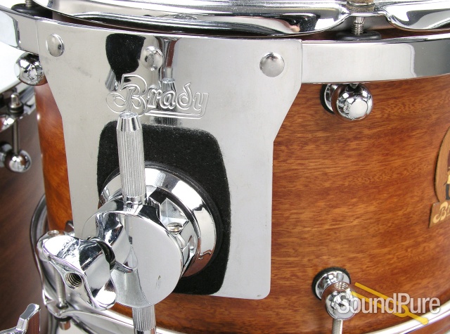 Brady 4pc Spotted Gum Ply Drum Set-Natural Satin — image 4