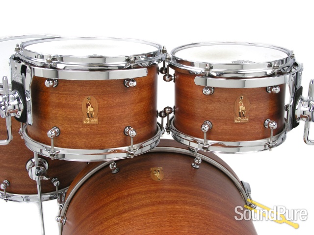 Brady 4pc Spotted Gum Ply Drum Set-Natural Satin — image 6
