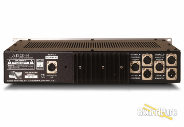 Avalon AD-2044 - Opto-Compressor | Soundpure.com