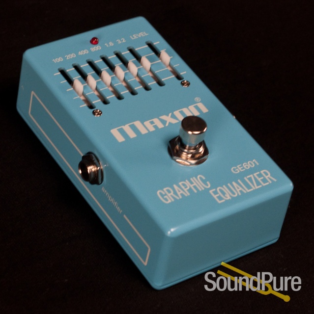 Maxon GE-601 6-Band Graphic EQ Effect Pedal