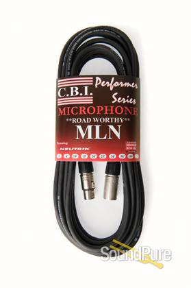 CBI MLN-25 25 Foot XLR-XLR Cable W/ Neutrik Connectors